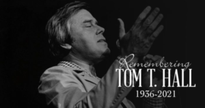 Country Music Hall of Fame Artist Tom T. Hall Has Died