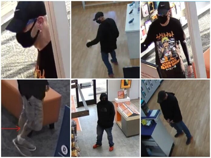 Suspect Involved in Several Nashville Cell Phone Store Robberies Sought