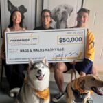 Juuse Saros, Preds Foundation Raise $50,000 for Wags and Walks Nashville