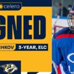 Predators Sign Fedor Svechkov to Three-Year, Entry-Level Contract