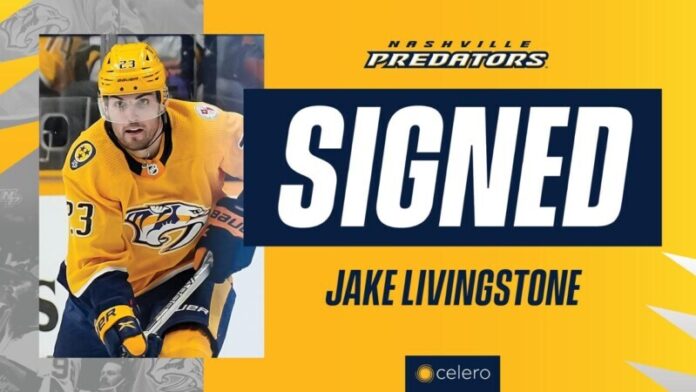 Predators Sign Jake Livingstone