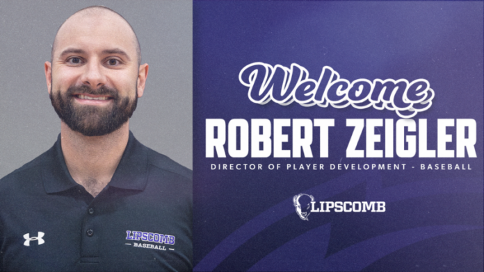 Baseball Hires Robert Zeigler as Director of Player Development
