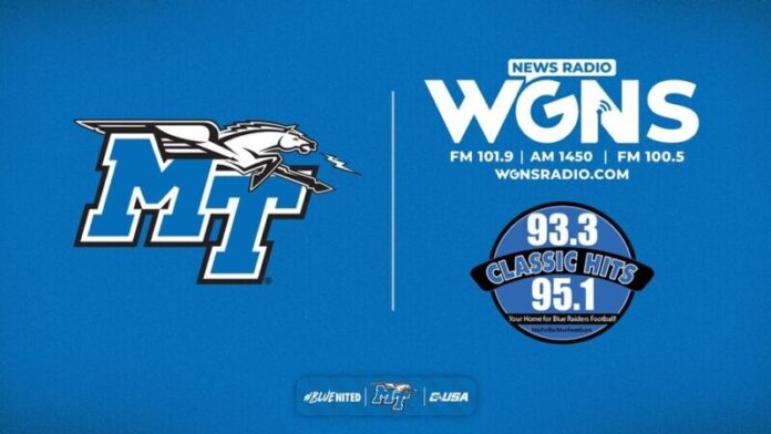 MTSU extends agreements with WGNS and Cromwell Media to broadcast football, basketball and baseball