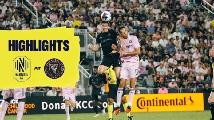 Nashville SC Holds Inter Miami CF to a Scoreless Draw on the Road