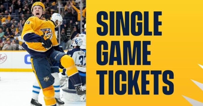 Preds 2023-24 Single-Game Tickets to Go On Sale August 17 at 10 A.M.