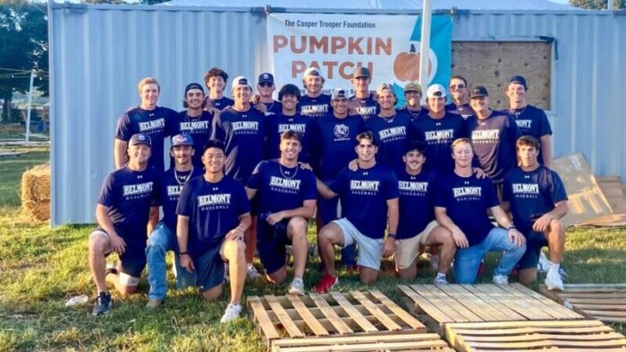 Baseball Participates in Community Service Project with Cooper Trooper Foundation