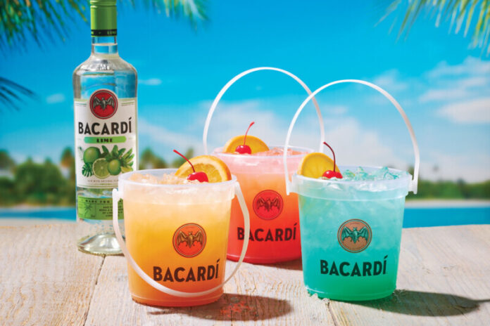 Applebee's launches NEW Bacardi Rum Buckets in three tropical flavors full of island flair. (Photo: Business Wire)