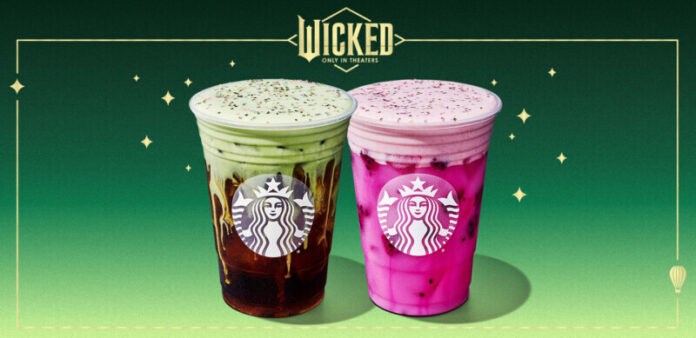 Starbucks Defies Gravity with New Beverages, Merchandise & More, Inspired by Universal Pictures’ WICKED