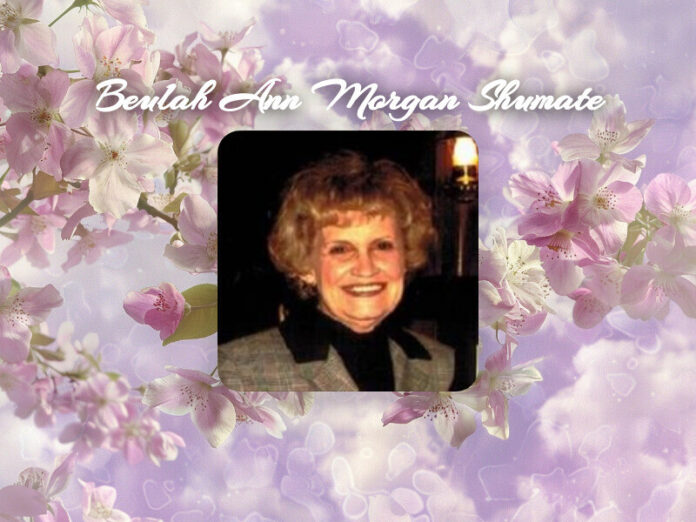 Obituary: Beulah Ann Morgan Shumate - Davidson County Source