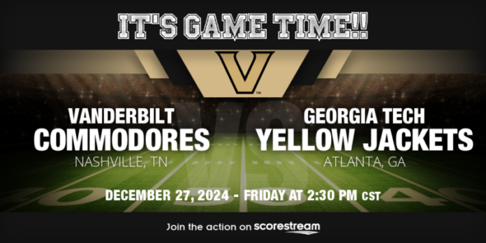 Vandy to Play Georgia Tech in Birmingham Bowl