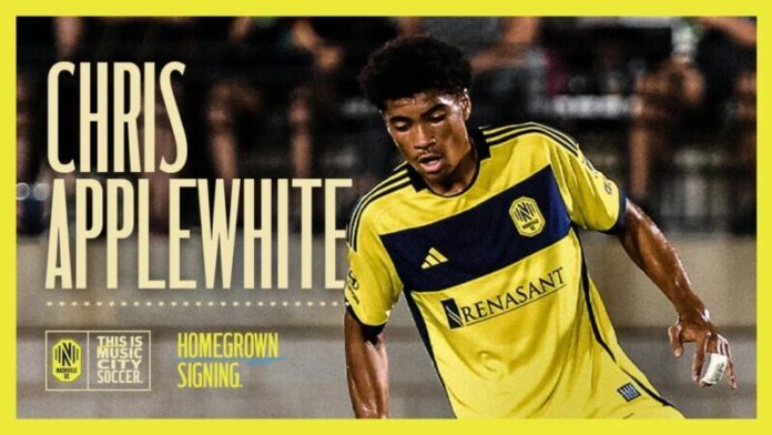 Nashville Soccer Club Signs Chris Applewhite As Third Homegrown Player