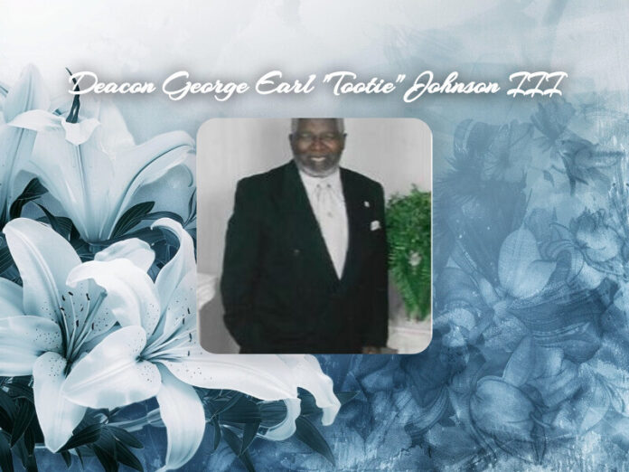 Deacon George Earl "Tootie" Johnson III Obit