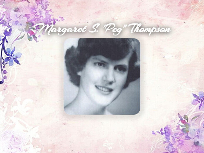 Margaret S. "Peg" Thompson Obit