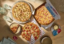 Customers can order any pizza with any toppings for $9.99 each