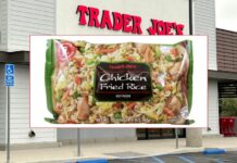 trader Joe's chicken fried rice