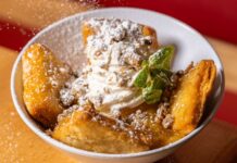 Peaches & Cream Beignets