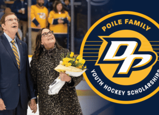 David and Elizabeth Poile Launch Poile Family Youth Hockey Scholarships