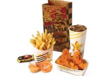 Hardee's Bubba Wallace meal