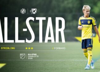 Nashville SC's U16 Academy forward Liam Stribling named to MLS NEXT All-Star Team