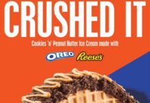 Cold Stone's New Cookies 'n' Peanut Butter Ice Cream Taco