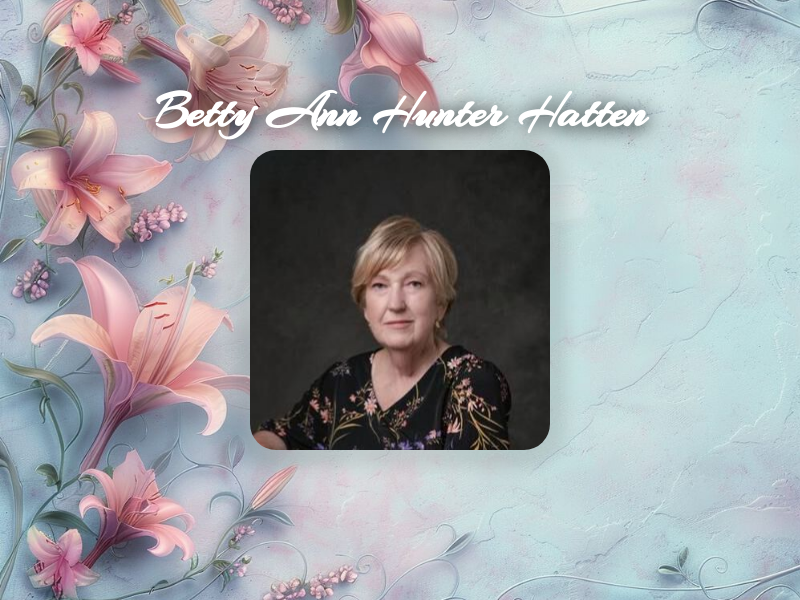 Betty Ann Hunter Hatten