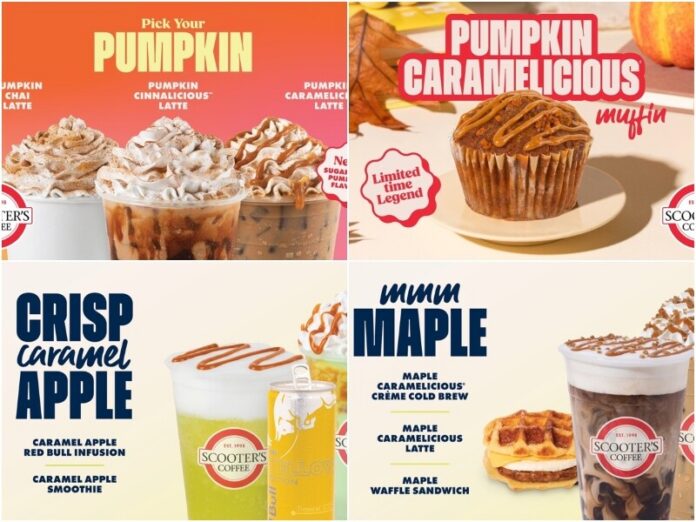 Scooter's Coffee Fall 2026 Menu Arrives August 13